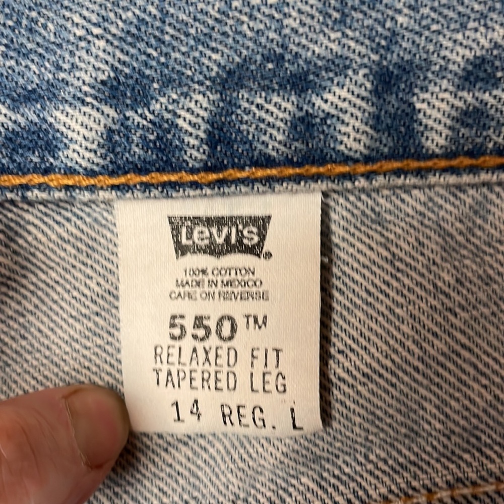 Vintage Levi’s 550 red tag high - Picture 5 of 8
